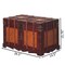 Vintage Storage Chest, Decorative Wooden Trunk, and Keepsake Box - Perfect for the Living Room, Bedroom or Study - Ideal for Blanket Storage or as a Playful Treasure Box for Classrooms